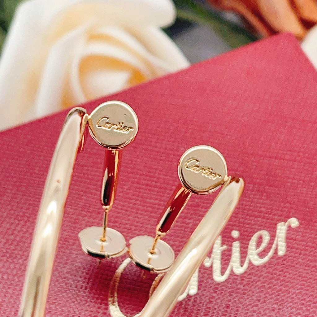 [Stars Jewelry]JUSTE NO DIAMOND LARGE EARRINGS