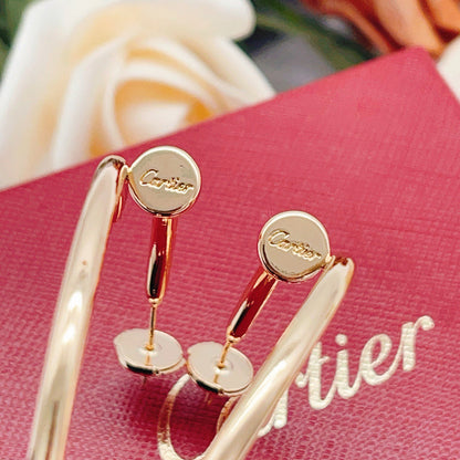 [Stars Jewelry]JUSTE NO DIAMOND LARGE EARRINGS