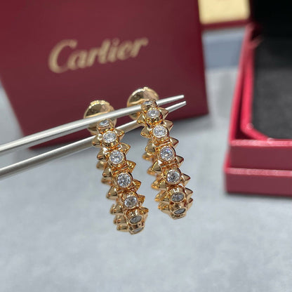[Stars Jewelry]CLASH FULL DIAMOND MEDIUM EARRINGS