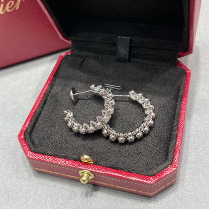 [Stars Jewelry]CLASH FULL DIAMOND MEDIUM EARRINGS