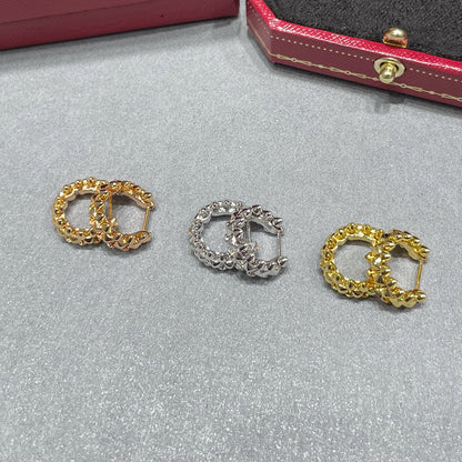 [Stars Jewelry]CLASH MINI HOOP EARRINGS