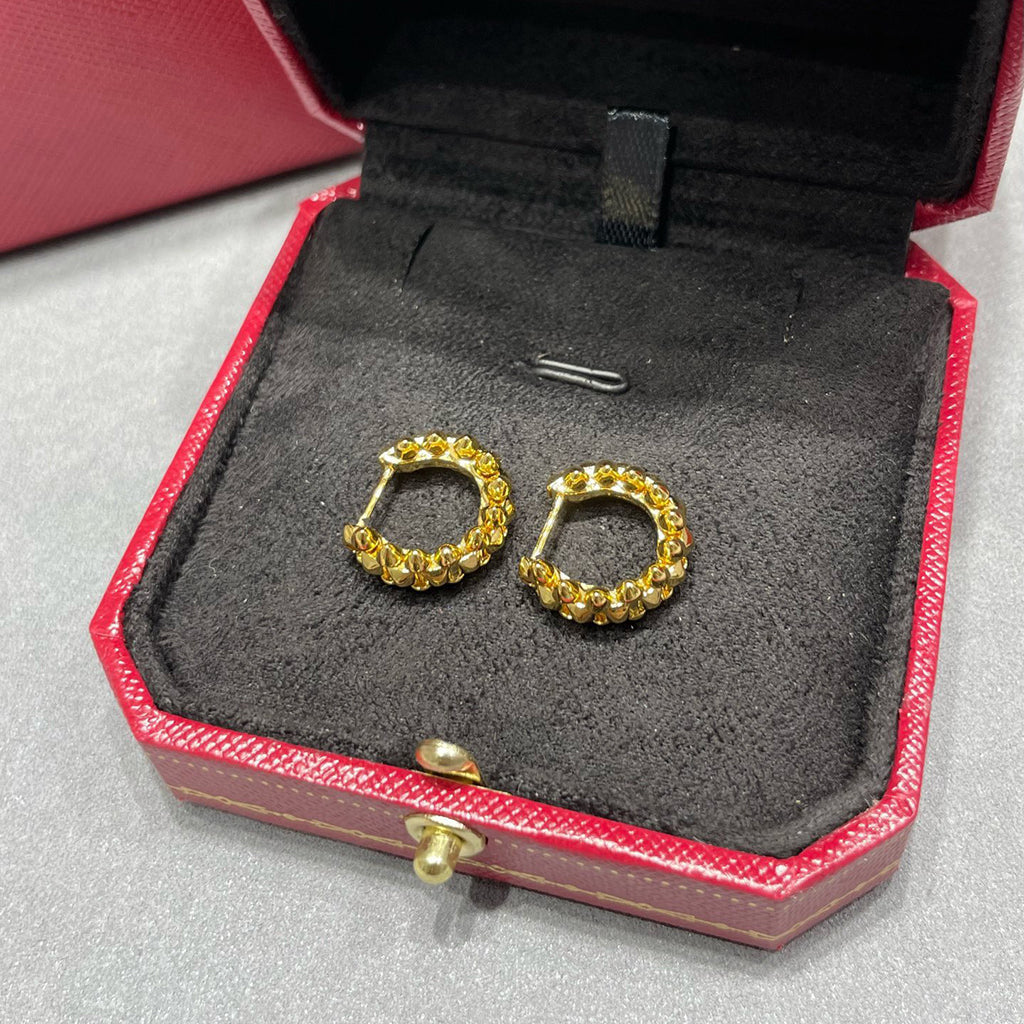 [Stars Jewelry]CLASH MINI HOOP EARRINGS
