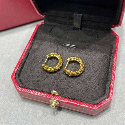 [Stars Jewelry]CLASH MINI HOOP EARRINGS