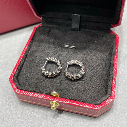 [Stars Jewelry]CLASH MINI HOOP EARRINGS