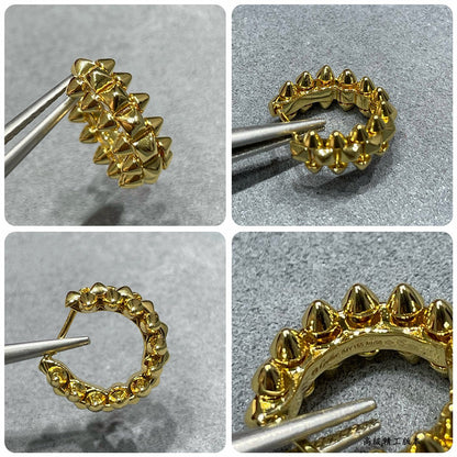 [Stars Jewelry]CLASH MINI HOOP EARRINGS