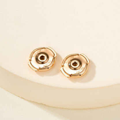 [Stars Jewelry]JUSTE HALF DIAMOND DOUBLE EARRINGS