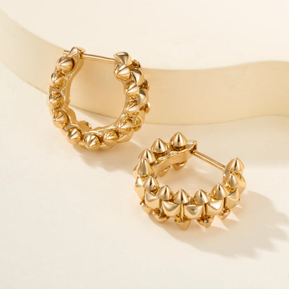 [Stars Jewelry]CLASH MINI HOOP EARRINGS
