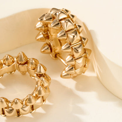 [Stars Jewelry]CLASH MINI HOOP EARRINGS