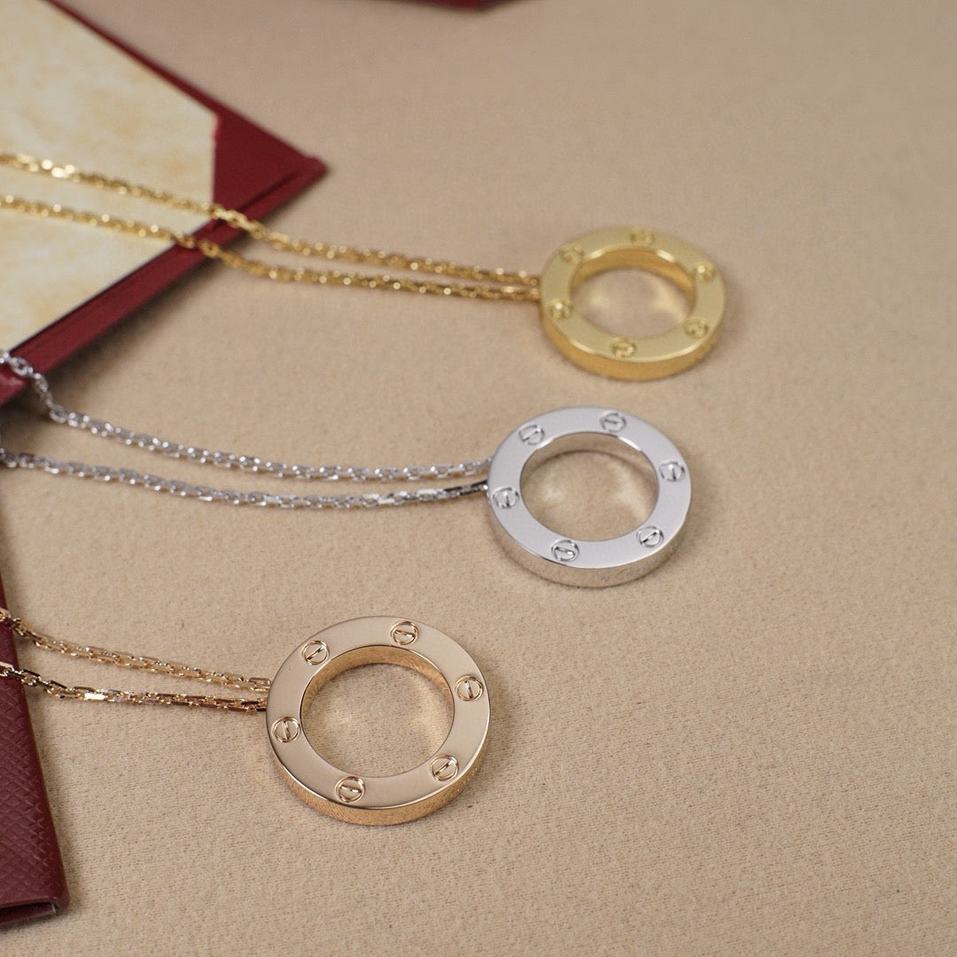 [Stars Jewelry]LOVE NECKLACE 16MM