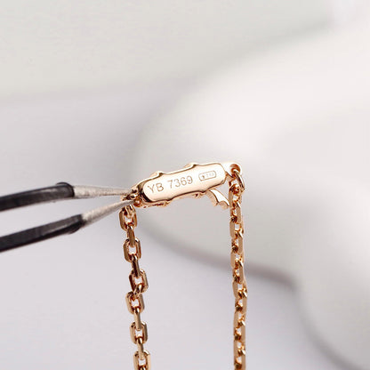 [Stars Jewelry]LOVE NECKLACE 16MM  FULL DIAMOND