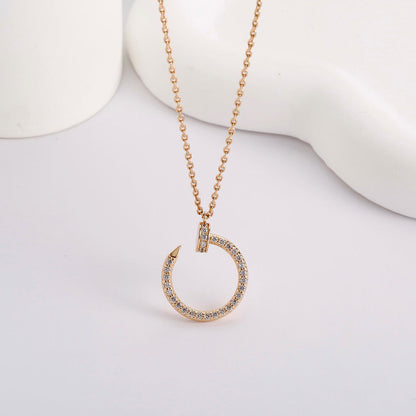 [Stars Jewelry]JUSTE NECKLACE FULL DIAMOND
