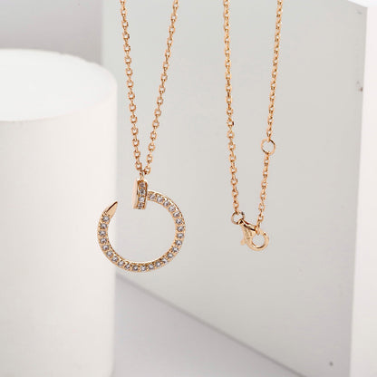 [Stars Jewelry]JUSTE NECKLACE FULL DIAMOND