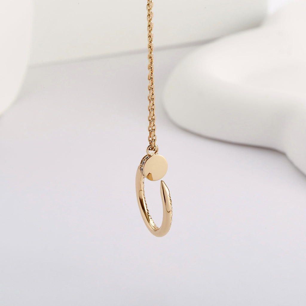 [Stars Jewelry]JUSTE NECKLACE FULL DIAMOND