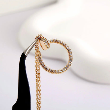 [Stars Jewelry]JUSTE NECKLACE FULL DIAMOND