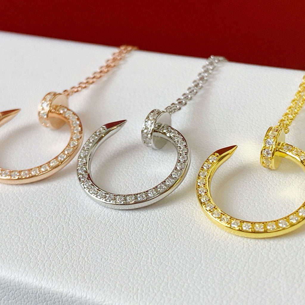 [Stars Jewelry]JUSTE NECKLACE FULL DIAMOND