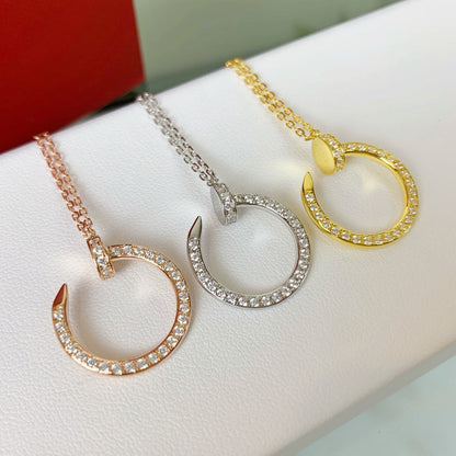 [Stars Jewelry]JUSTE NECKLACE FULL DIAMOND