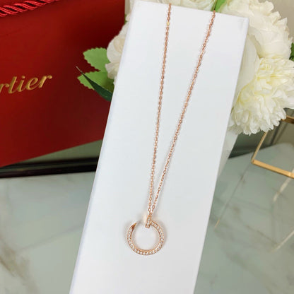 [Stars Jewelry]JUSTE NECKLACE FULL DIAMOND