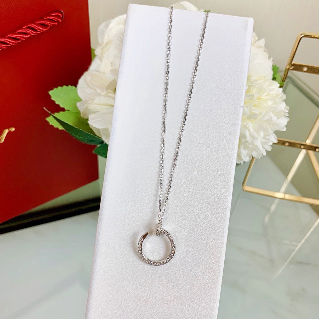 [Stars Jewelry]JUSTE NECKLACE FULL DIAMOND