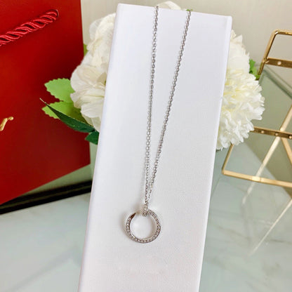 [Stars Jewelry]JUSTE NECKLACE FULL DIAMOND