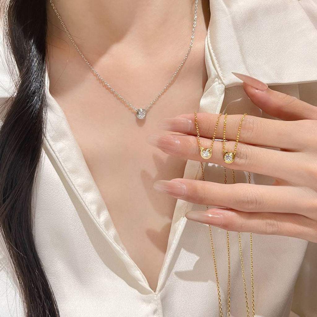 [Stars Jewelry]DAMOUR DIAMOND NECKLACE