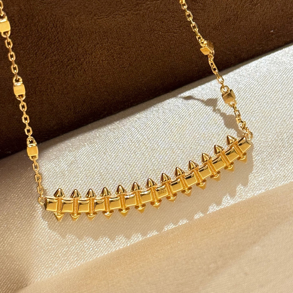 [Stars Jewelry]CLASH  SMALL FULL DIAMOND NECKLACE