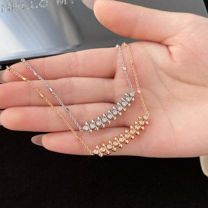 [Stars Jewelry]CLASH  MEDIUM DIAMOND NECKLACE