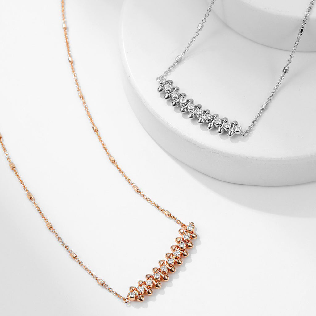 [Stars Jewelry]CLASH  MEDIUM DIAMOND NECKLACE