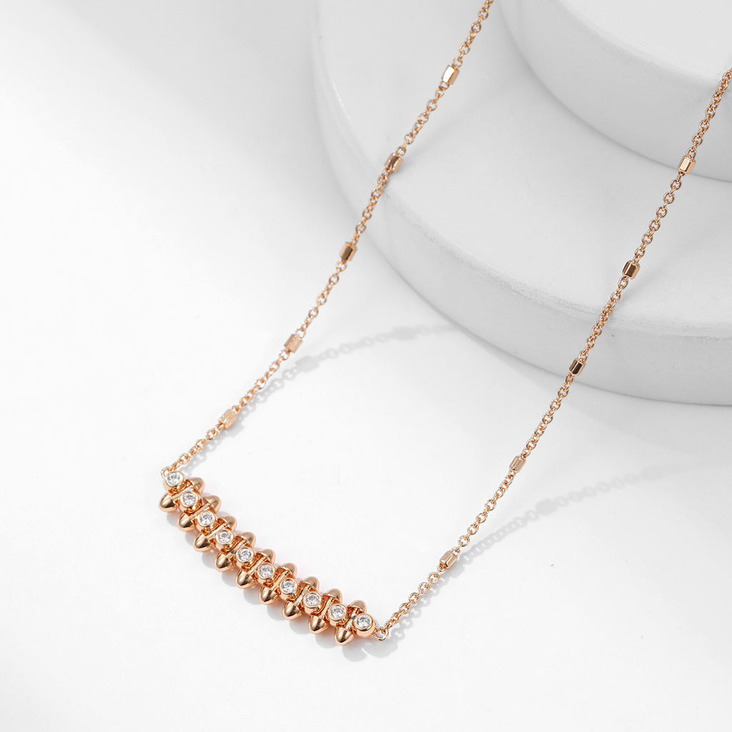[Stars Jewelry]CLASH  MEDIUM DIAMOND NECKLACE