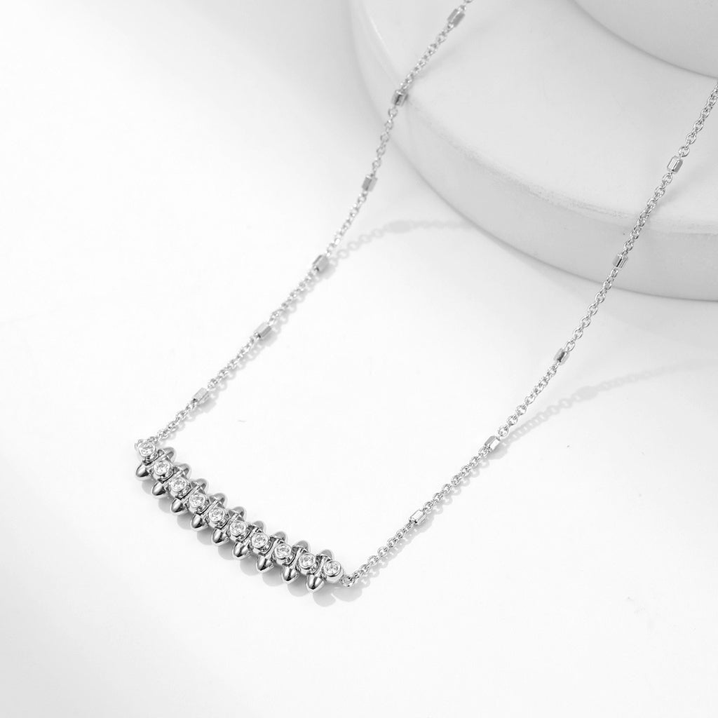 [Stars Jewelry]CLASH  MEDIUM DIAMOND NECKLACE