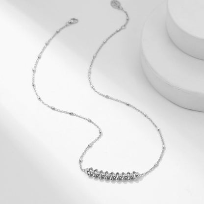 [Stars Jewelry]CLASH  MEDIUM DIAMOND NECKLACE
