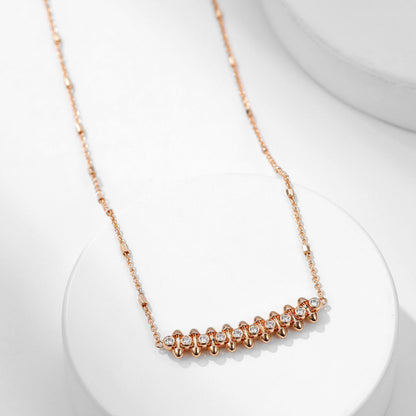 [Stars Jewelry]CLASH  MEDIUM DIAMOND NECKLACE