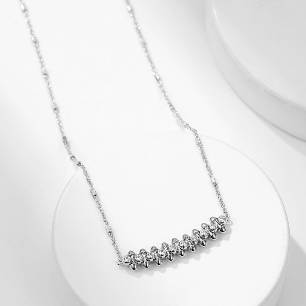 [Stars Jewelry]CLASH  MEDIUM DIAMOND NECKLACE
