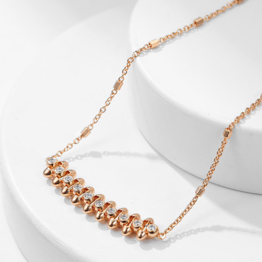 [Stars Jewelry]CLASH  MEDIUM DIAMOND NECKLACE