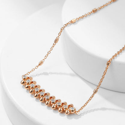 [Stars Jewelry]CLASH  MEDIUM DIAMOND NECKLACE