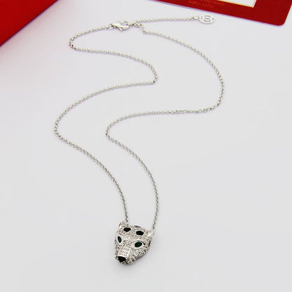 [Stars Jewelry]PANTHERE FULL DIAMOND NECKLACE