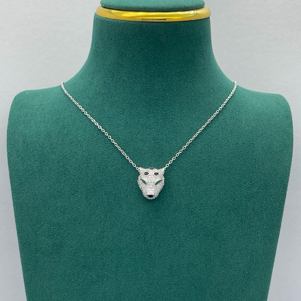 [Stars Jewelry]PANTHERE FULL DIAMOND NECKLACE