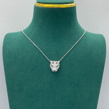 [Stars Jewelry]PANTHERE FULL DIAMOND NECKLACE