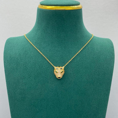 [Stars Jewelry]PANTHERE FULL DIAMOND NECKLACE