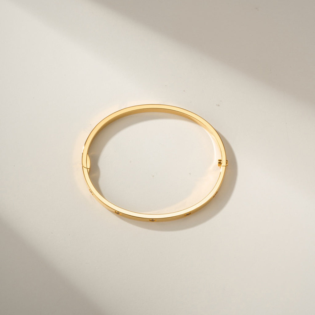 [Stars Jewelry]LOVE BRACELET 3.65MM 10 DIAMONDS