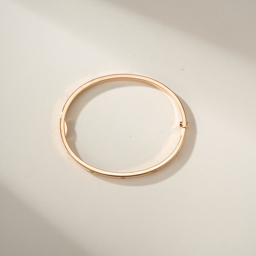 [Stars Jewelry]LOVE BRACELET 3.65MM 10 DIAMONDS