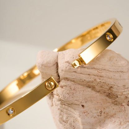 [Stars Jewelry]LOVE BRACELET 3.65MM 10 DIAMONDS