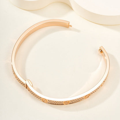 [Stars Jewelry]LOVE BRACELET 4.8MM DIAMOND-PAVED