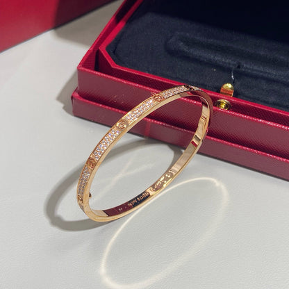 [Stars Jewelry]LOVE BRACELET 3.65MM DIAMOND-PAVED