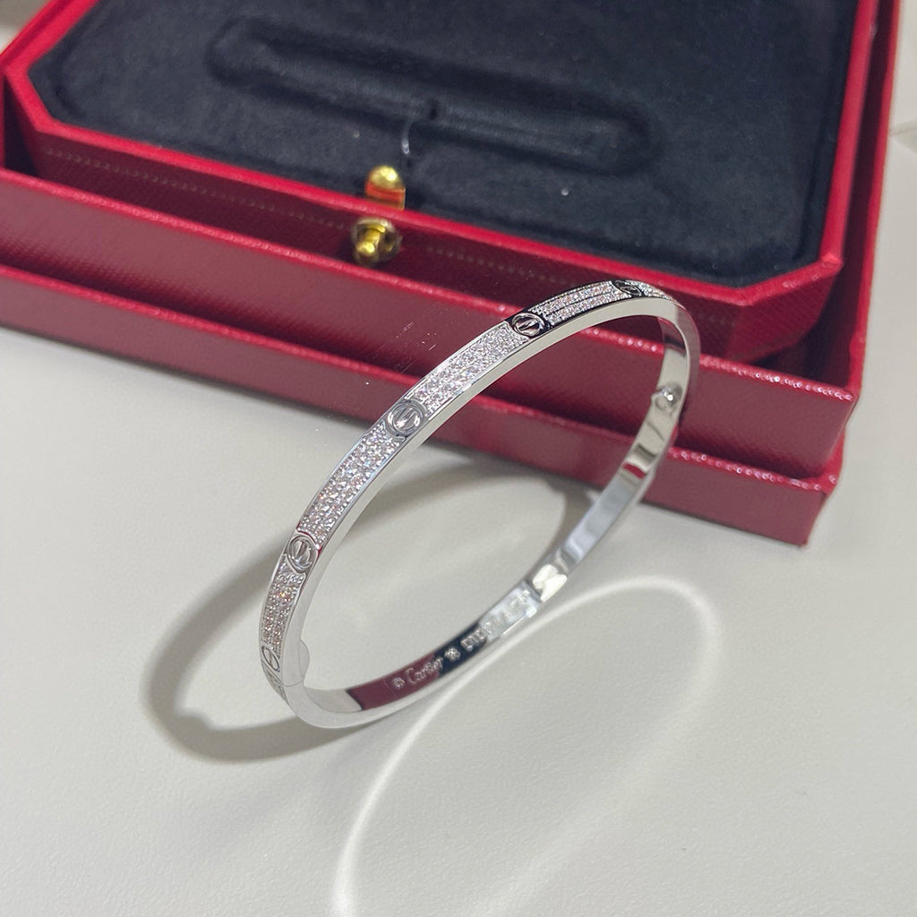 [Stars Jewelry]LOVE BRACELET 3.65MM DIAMOND-PAVED