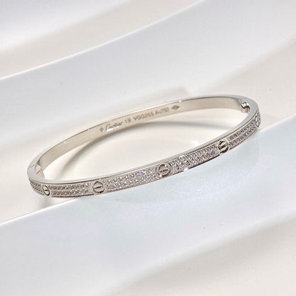 [Stars Jewelry]LOVE BRACELET 3.65MM DIAMOND-PAVED