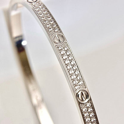 [Stars Jewelry]LOVE BRACELET 3.65MM DIAMOND-PAVED