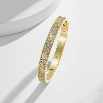 [Stars Jewelry]LOVE BRACELET 6.1MM DIAMOND-PAVED 10 BIG DIAMONDS