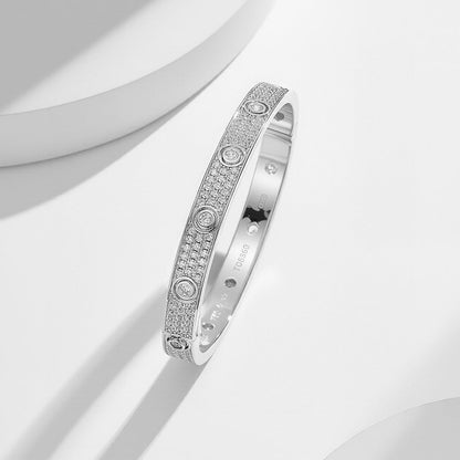 [Stars Jewelry]LOVE BRACELET 6.1MM DIAMOND-PAVED 10 BIG DIAMONDS