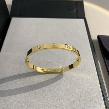 [Stars Jewelry]LOVE BRACELET 6.1MM 4 DIAMONDS