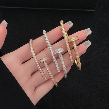 [Stars Jewelry]JUSTE BRACELET 3.5MM ALL DIAMONDS
